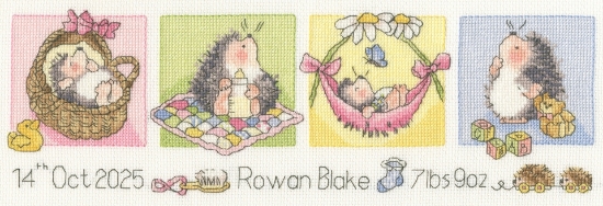 Picture of Little Hoglet Cross Stitch Kit By Bothy Threads