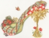 Picture of Harvest - (Sally King Shoes) Cross Stitch Kit by Bothy Threads