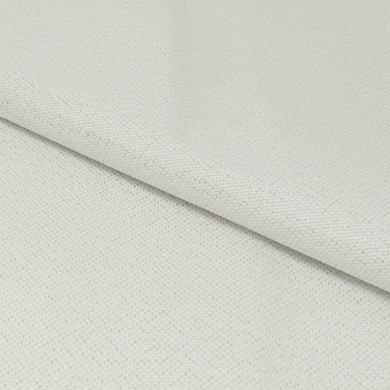 Picture of Zweigart Offcuts 14 Count Aida White Aida/Silver Flecked (17) Multiple Sizes