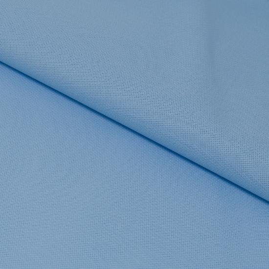 Picture of Zweigart Offcuts 18 Count Aida Sky/Pale/Light Blue (503) Multiple Sizes