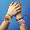 Picture of Stitch & Angel Crystal Art Friendship Bracelets