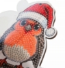 Picture of Jolly Robin - Crystal Art Buddy & Christmas Tree Decoration