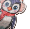 Picture of Frosty Penguin - Crystal Art Buddy & Christmas Tree Decoration