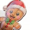 Picture of Gingerbread Man - Crystal Art Buddy & Christmas Tree Decoration
