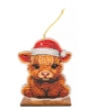 Picture of Highland Cow - Crystal Art Buddy & Christmas Tree Decoration