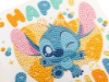 Picture of Stitch Birthday - 18x18cm Crystal Art Card