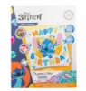 Picture of Stitch Birthday - 18x18cm Crystal Art Card