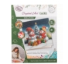 Picture of Holiday Smiles - 18x18cm Crystal Art Card
