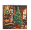 Picture of Winter Warmth - 18x18cm Crystal Art Card