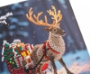 Picture of Snowy Sleigh - 18x18cm Crystal Art Card