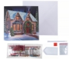 Picture of Christmas Cottage - 18x18cm Crystal Art Card