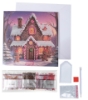 Picture of Festive Gingerbread - 18x18cm Crystal Art Card
