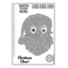 Picture of Crystal Art A6 Stamp Set - Santa Stop Here!