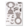 Picture of Crystal Art A5 Stamp Set - 100 Ways to Celebrate
