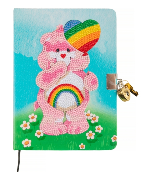 Picture of Cheer Bear (Care Bears) Secret Diary Crystal Art Kit