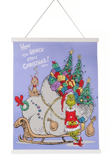 Picture of Stolen Christmas - Crystal Art 40x50cm Scroll Kit