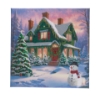 Picture of Snowy Paradise, 30x30cm Crystal Art Famed Canvas Kit