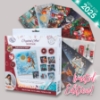 Picture of Festive Best Of British Christmas 2025 Set of 8 Crystal Art Cards