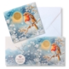 Picture of Festive Best Of British Christmas 2025 Set of 8 Crystal Art Cards