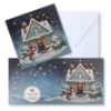 Picture of Festive Best Of British Christmas 2025 Set of 8 Crystal Art Cards