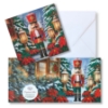 Picture of Festive Best Of British Christmas 2025 Set of 8 Crystal Art Cards