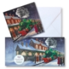Picture of Festive Best Of British Christmas 2025 Set of 8 Crystal Art Cards