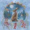 Picture of Midnight Moongazer (Christmas) Cross Stitch Kit by Bothy Threads