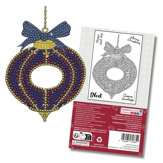 Picture of Crystal Art A6 Stamp Set - Victorian Ornament