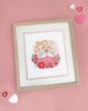 Picture of Cherished Love (Paper Rose) Cross Stitch Kit By Bothy Threads