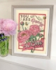 Picture of Peony The One (Angie Spurgeon) Cross Stitch Kit By Bothy Threads