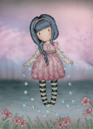 Picture of Fairy Dusk (Gorjuss) Cross Stitch Kit By Bothy Threads