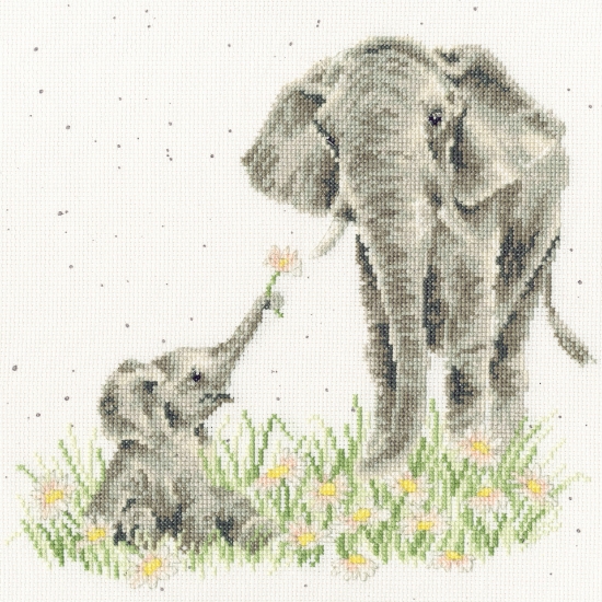 Picture of Bloom And Grow (Wrendale Designs) Cross Stitch Kit By Bothy Threads