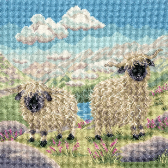 Picture of Spag And Hetti (Lucy Pittaway) Cross Stitch Kit By Bothy Threads