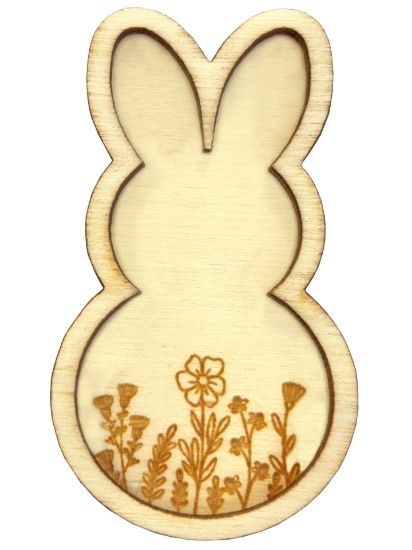 Picture of Wooden Bunny Needle Minder by Bothy Threads