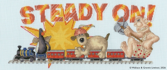 Picture of Steady On Cross Stitch Kit by Bothy Threads