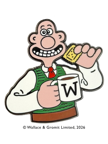 Picture of Lovely Tea (Wallace and Gromit) Needle Minder by Bothy Threads