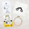 Picture of Snoopy (Peanuts) Mini Embroidery Kit With Hoop