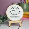 Picture of Charlie Brown (Peanuts) Mini Embroidery Kit With Hoop