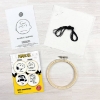 Picture of Charlie Brown (Peanuts) Mini Embroidery Kit With Hoop