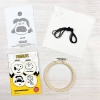Picture of Lucy (Peanuts) Mini Embroidery Kit With Hoop