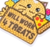 Picture of Will Work 4 Treats - Crystal Art Bag Charm Kit (Fuzz Balls)