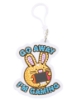 Picture of Go Away I'm Gaming - Crystal Art Bag Charm Kit (Fuzz Balls)