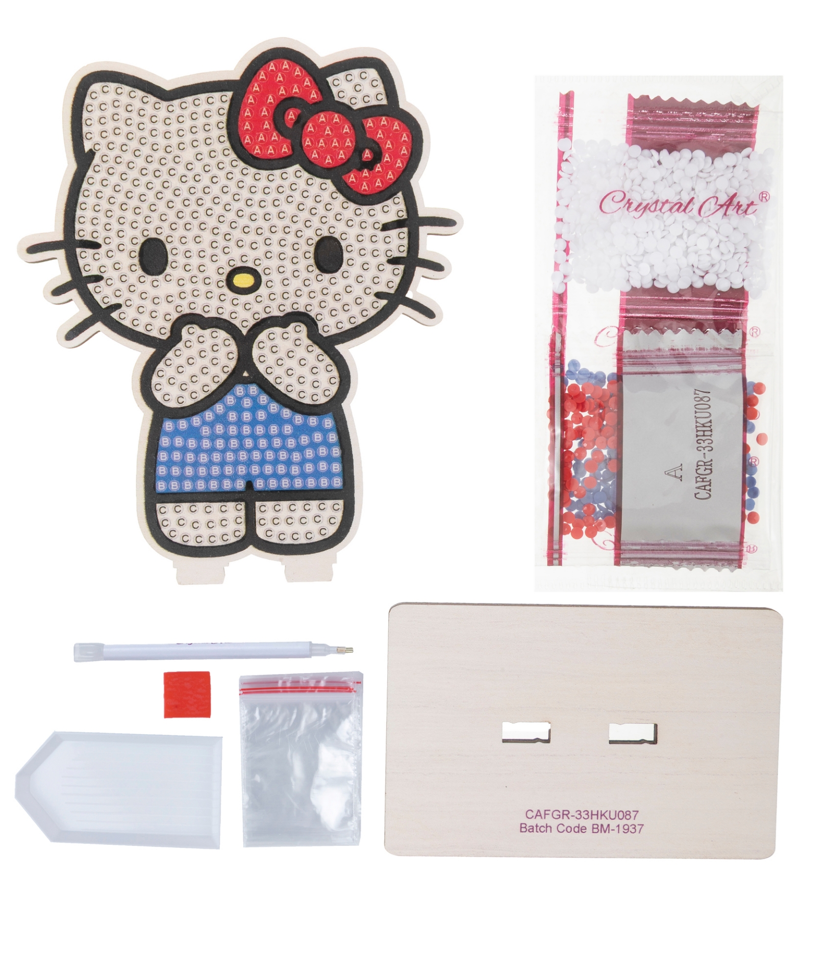 Hello Kitty - Crystal Art Buddy Kit (Hello Kitty) | Stitchtastic
