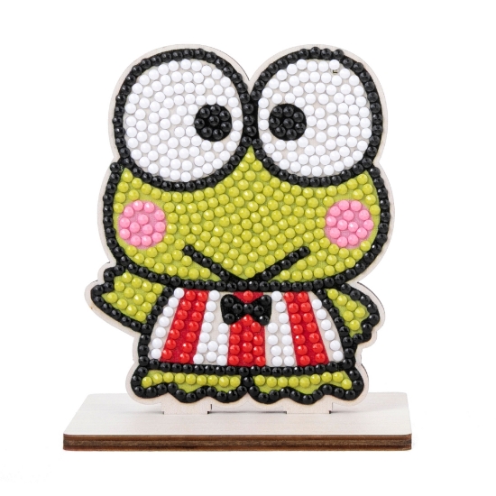 Picture of Kerokerokeroppi - Crystal Art Buddy Kit (Hello Kitty)