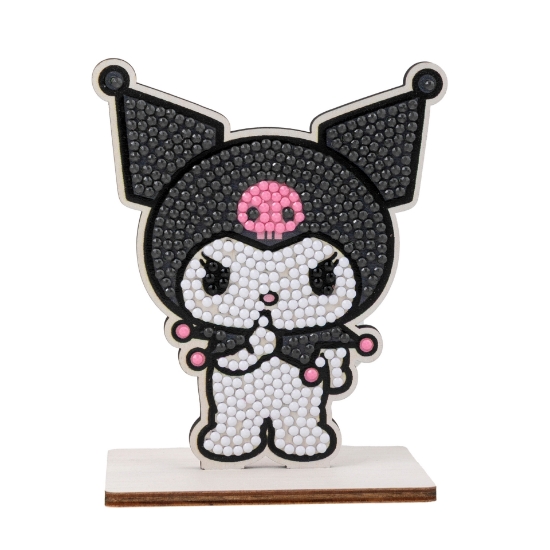 Picture of Kuromi - Crystal Art Buddy Kit (Hello Kitty)