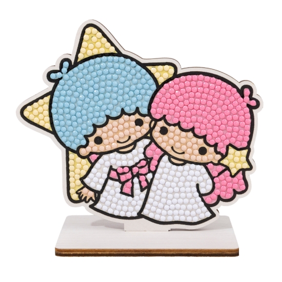 Picture of Little Twin Stars - Crystal Art Buddy Kit (Hello Kitty)