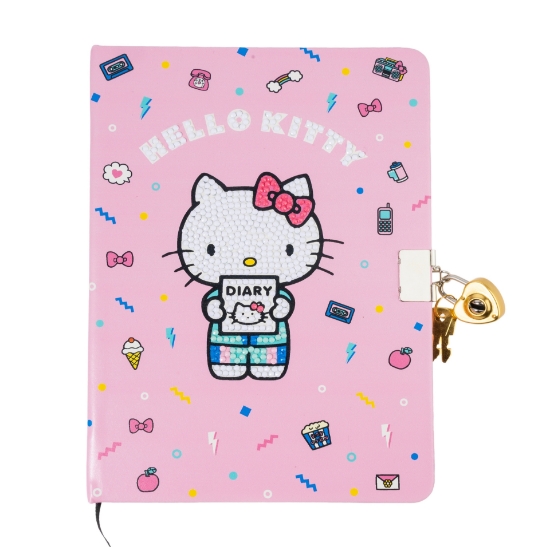 Picture of Hello Kitty Secret Diary Crystal Art Kit