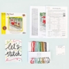 Picture of Santa's Sled Squad (Lucy Pittaway) Cross Stitch Kit By Bothy Threads