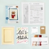 Picture of My Little Rudolph - Christmas Card Cross Stitch Kit By Bothy Threads