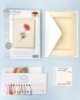 Picture of Poppy Dormouse Greetings Card Cross Stitch Kit by Bothy Threads